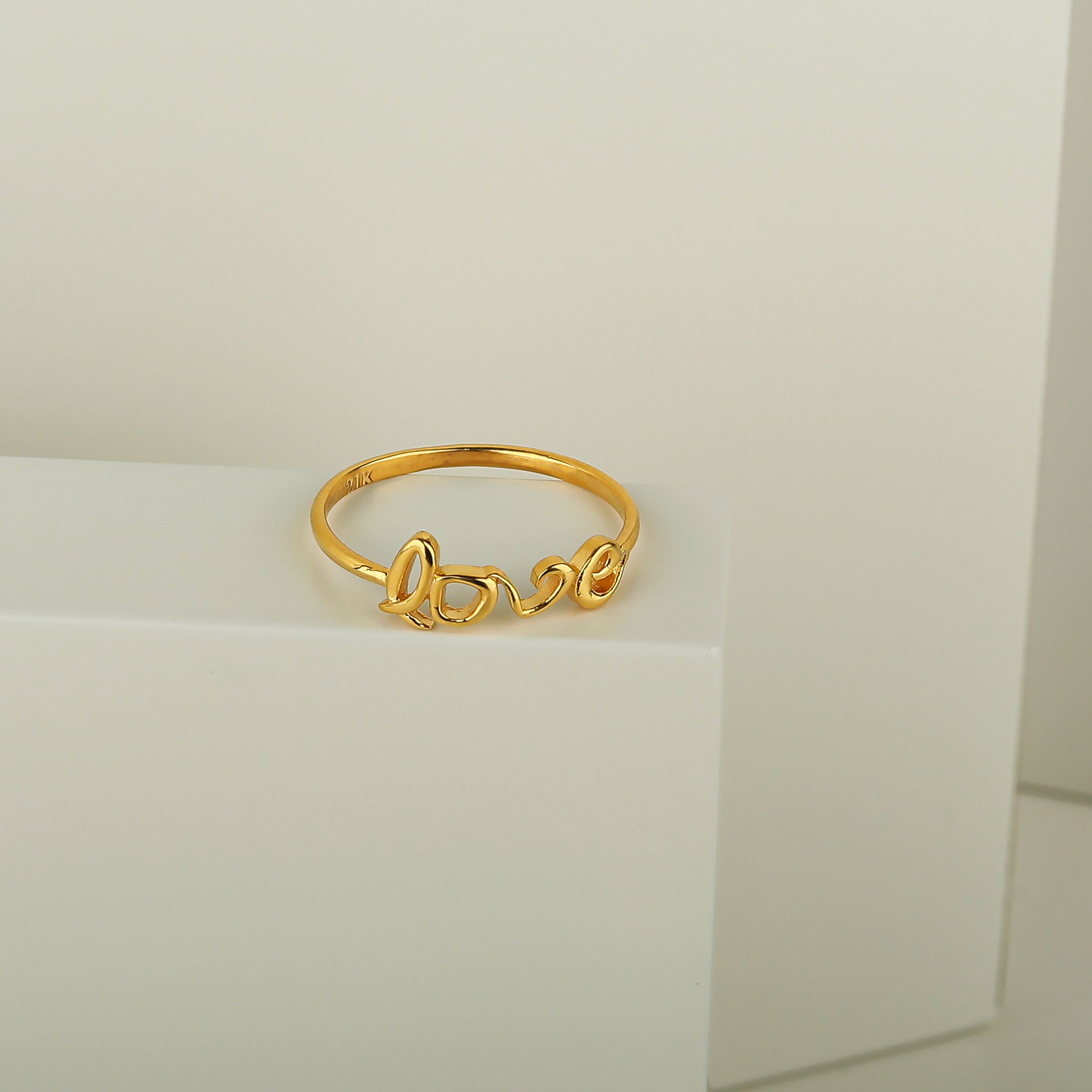 21 karat gold ring, Turkish made